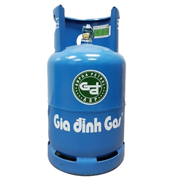 Bình Gas Gia Đình Xanh Shell 12kg