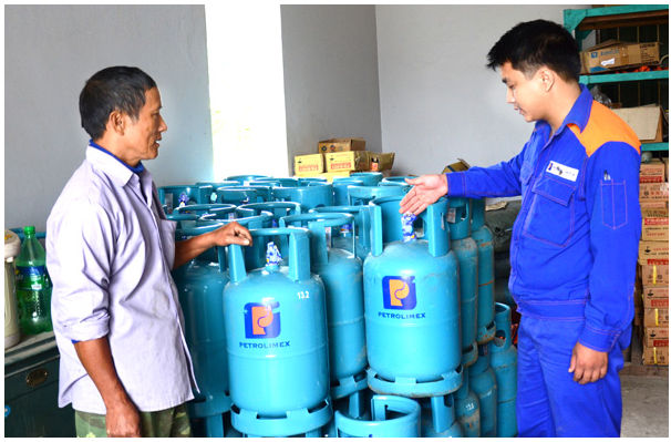 Cửa hàng đổi bình gas tại Quận 12