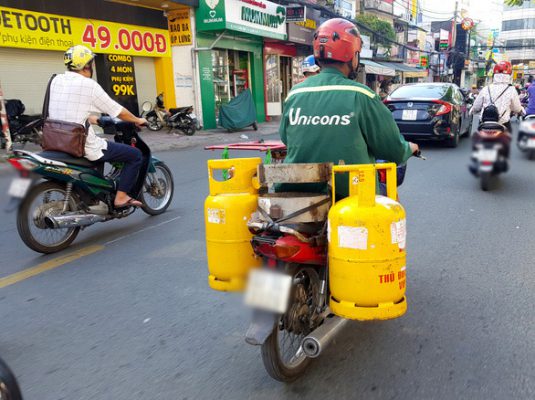 Các bước gọi gas an toàn trong mùa dịch tại TP. HCM